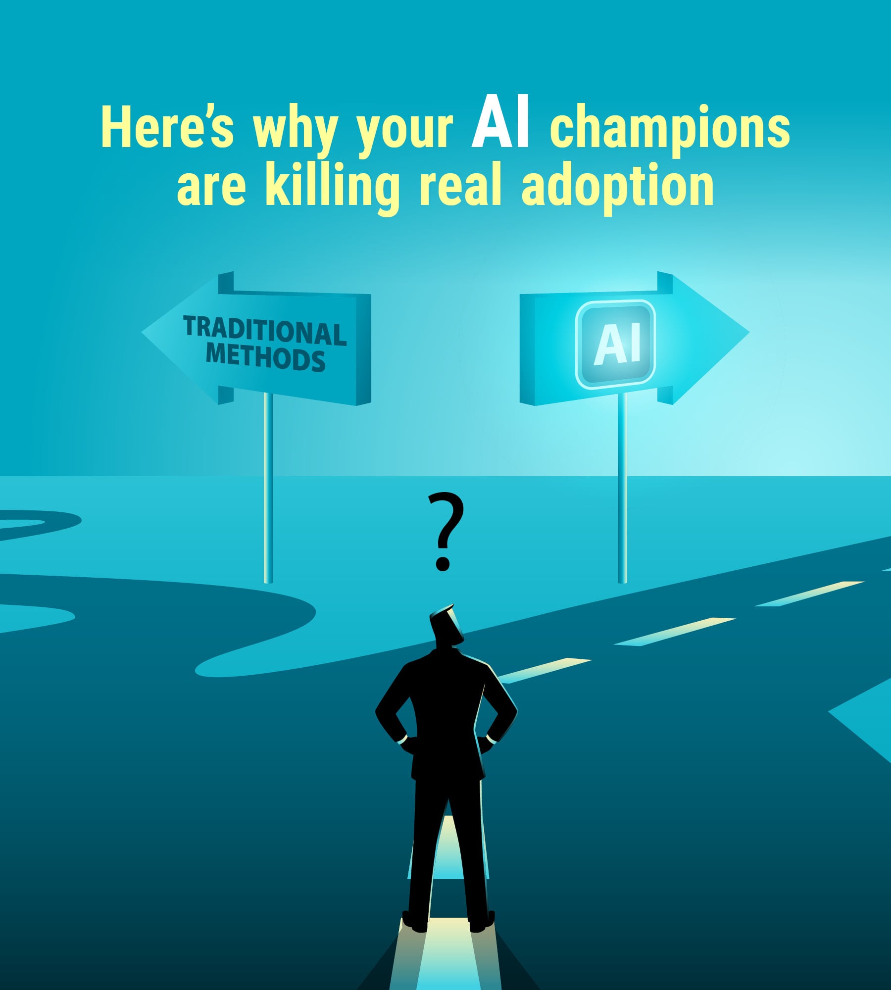 Here’s why your AI champions are killing real adoption | The CEO Magazine